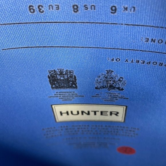 🔺SOLD🔺US 8 EUR 39 HUNTER Original Garde Tall Rub - Picture 7 of 8